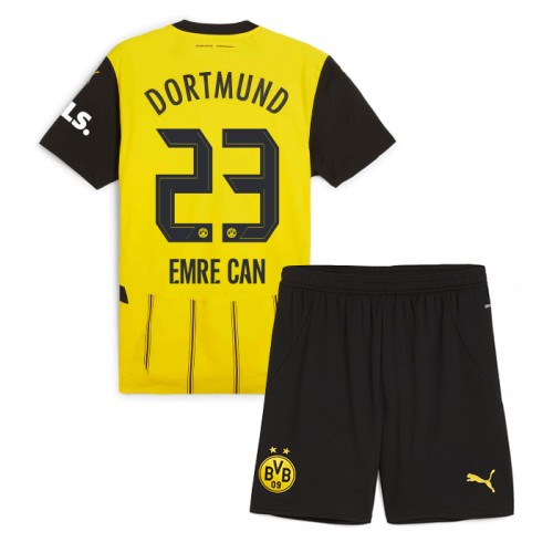 Dres Borussia Dortmund Emre Can #23 Domaci za djecu 2024-25 Kratak Rukav (+ kratke hlače)